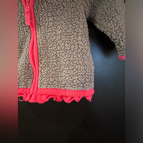 6 month Circo grey and pink fleece jacket. Great condition. Super comfy. - Picture 2 of 4